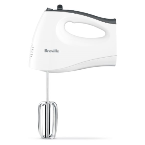BREVILLE 320W Wizz Mix Hand Mixer White CIPS Electronics