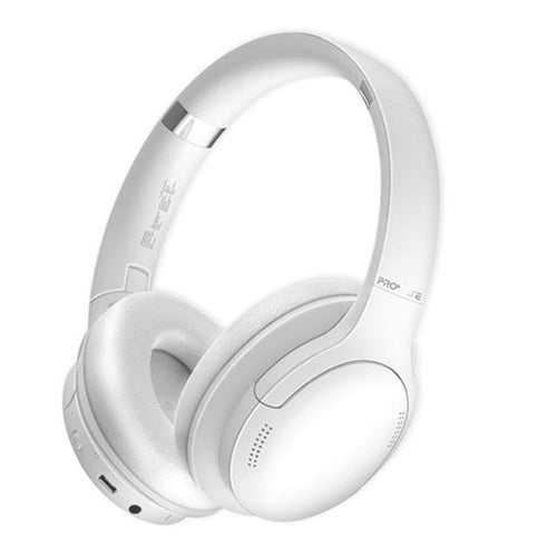 PROMATE High-Fidelity Stereo Deep Base Bluetooth Wireless Headphones - WHITE