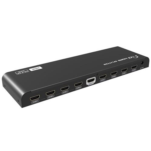 LENKENG 1-In-8-Out HDMI Splitter With HDR & EDID