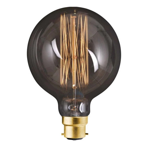 Orbit Carbon Filament Bulb G125 B22 40W