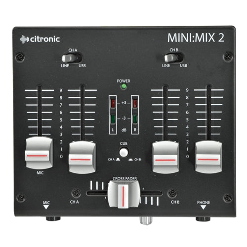 Citronic USB DJ Mixer - Mini MIX2