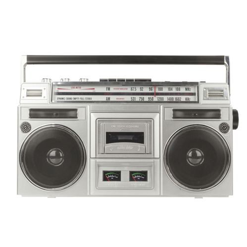 Ghetto Blaster with Bluetooth®, Cassette Player and Radio