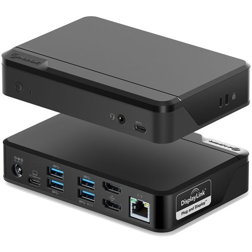 Alogic Universal Twin HD USB-C Docking Station - for Notebook