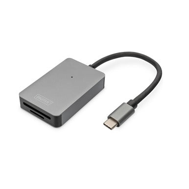DIGITUS USB C Card Reader 2 Port High Speed
