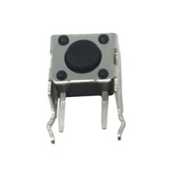 Tactile Switch 12VDC 50mA SPST Right-Angle 0.7mm Micro