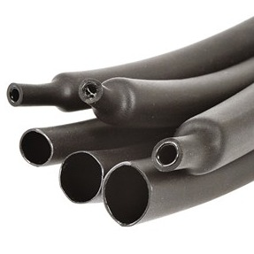 Heatshrink Tubing with Glue Lining 4:1- 24mm x 1.2m Black