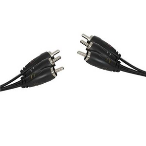 Lead 3x RCA Plugs to 3x RCA Plugs Cable - 1.5m