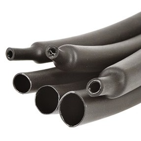 Heatshrink Tubing with Glue Lining 4:1- 8mm x 1.2m Black