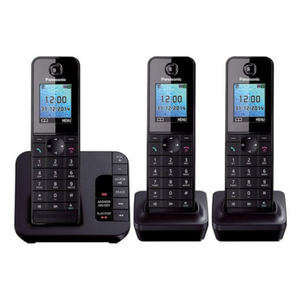 Panasonic KX-TGH223 Triple Handset Cordless Phone