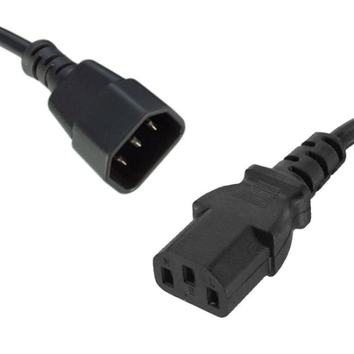 IEC Extension Cable (IEC C14 Male to IEC C13 Female) - 1.8m