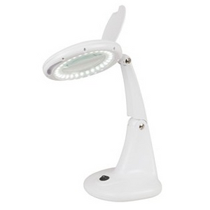 LED Illuminated Desktop Magnifier