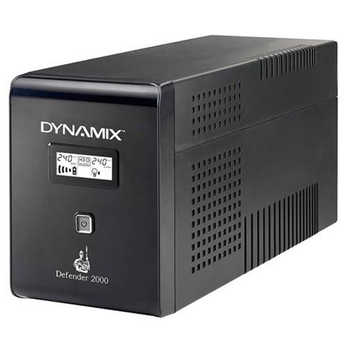 DYNAMIX Defender 2000VA(1200W) Line Interactive UPS, 3x NZ Power
