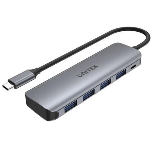 UNITEK USB 3.1 4-In-1 Multi-Port Hub With USB-C Connector