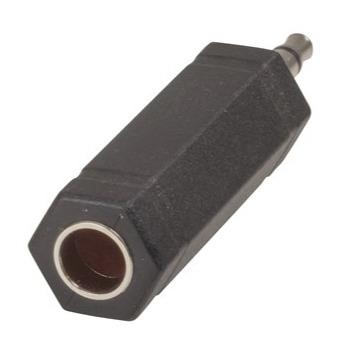 Adaptor 3.5mm Stereo Plug to 6.5mm Stereo Socket