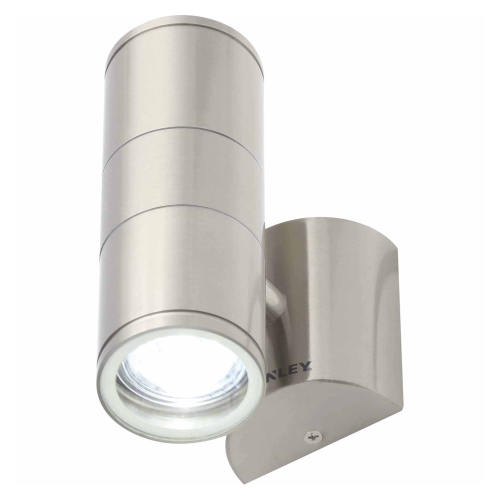Stanley Up/Down Wall Light - GU10 Stainless Steel