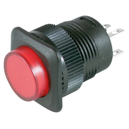 Pushbutton Switch 250V 1.5A SPST momentary LED illuminated