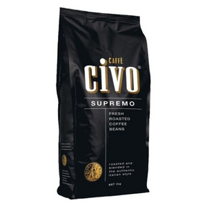 Caffe Civo Supremo Fresh Coffee Beans 1kg