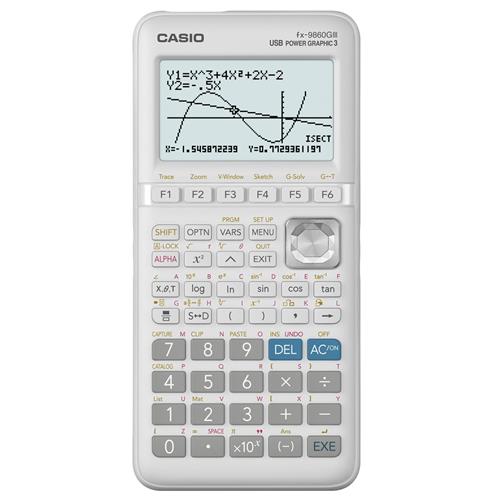 Casio FX9860GIII Graphics Calculator White