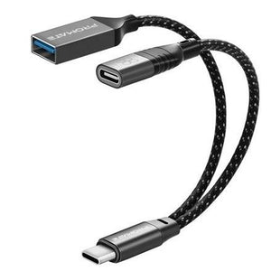 PROMATE OTG Media Adapter With With USB-C Input