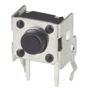 Tactile Switch 12VDC 50mA SPST Right-Angle 1.4mm Micro