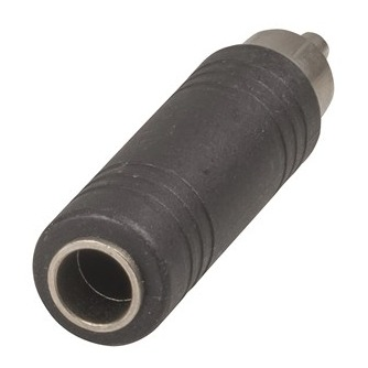 Adaptor 6.5mm Mono Socket to RCA Plug
