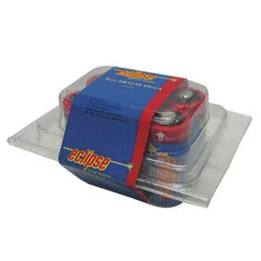 Eclipse Lithium CR123A Battery - 6 Pack