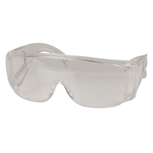 Wrap-Around Clear Safety Glasses