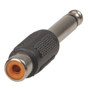 Adaptor RCA Socket to 6.5mm Mono Plug