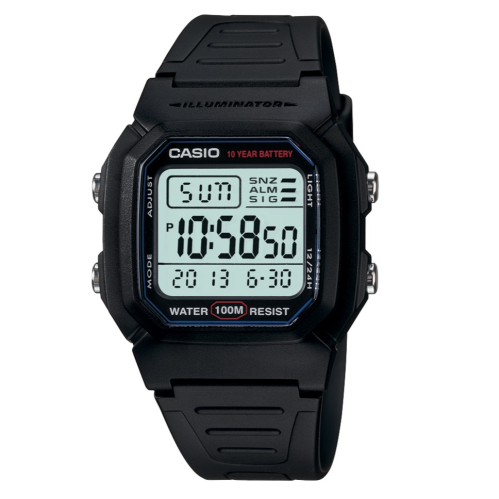 Casio W800H-1A Mens Classic Digital Watch Black