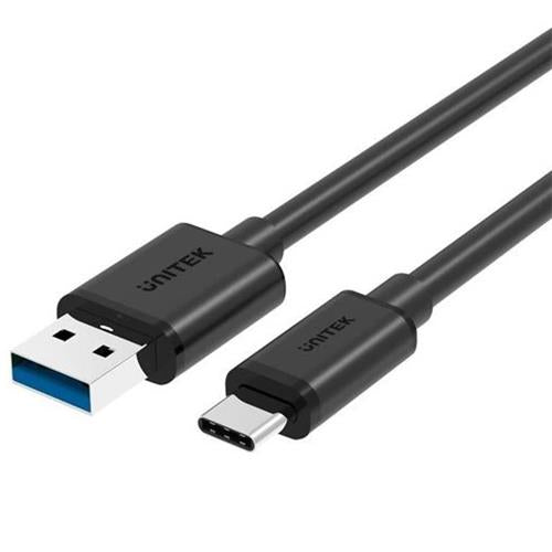 UNITEK 1m USB 3.1 USB-C Male To USB-A Male Cable Reversible USB-C