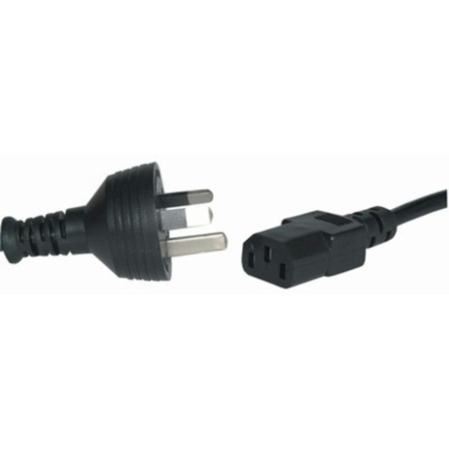 Mains 3pin Plug to IEC C13 Female Cable - 5m
