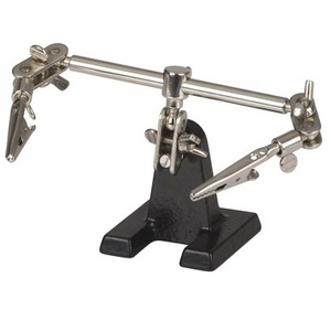 Third Hand PCB Holder Tool with 2 Clips and Heavy Base