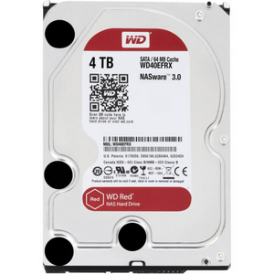 WD SATA 3.5" 4TB Intellipower 64MB NAS HDD - Red
