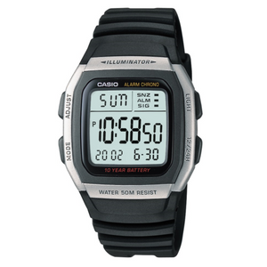 Casio W96H-1A Mens Digital Watch Black