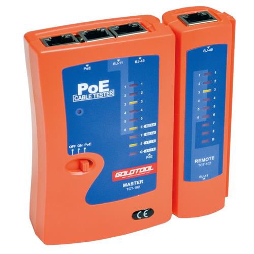 GOLDTOOL Combo POE & Cable Tester
