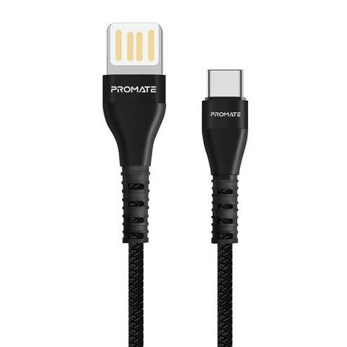 PROMATE 1.2m USB-A To USB-C Sync & Charge Cable. Highly Durable
