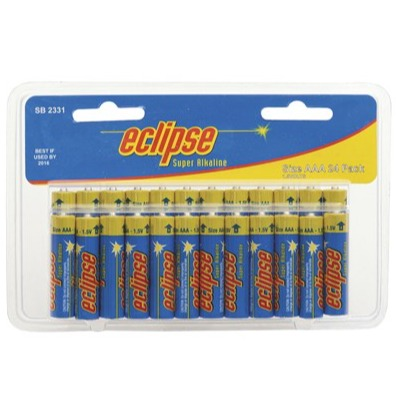 Eclipse Alkaline AAA Battery - 24 Pack
