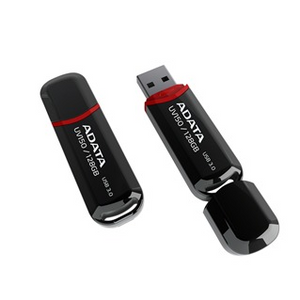 ADATA UV150 3.0 128GB Flash Drive USB Black/Red