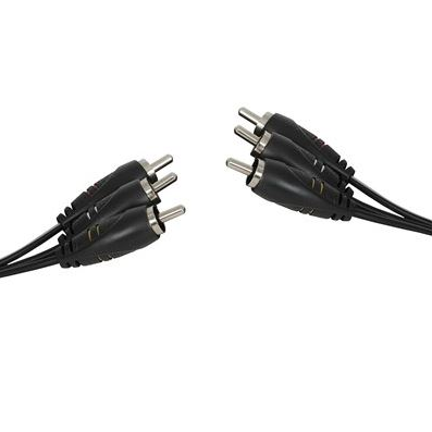 Lead 3x RCA Plugs to 3x RCA Plugs Cable - 10m