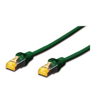 Digitus S-FTP CAT6A Patch Lead - 1M Green