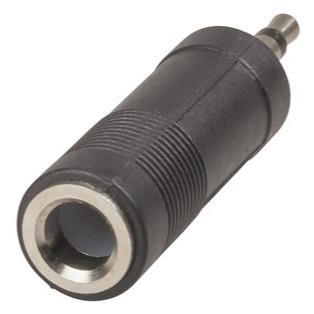 Adaptor 3.5mm Mono Plug to 6.5mm Stereo Socket