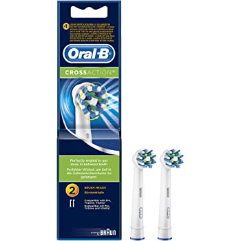 ORAL-B CrossAction Brush Heads - 2 pack