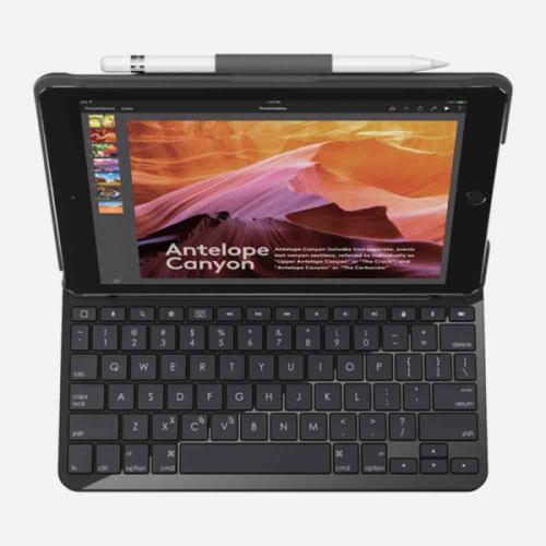 Logitech Slim Folio with Bluetooth Keyboard for 5th/6th Gen iPad