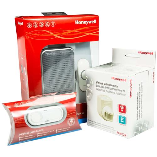 HONEYWELL Wireless Series 3 Portable Doorbell Bundle
