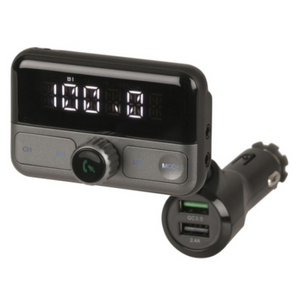 FM Transmitter with Bluetooth