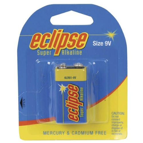 Eclipse Alkaline 9V Battery