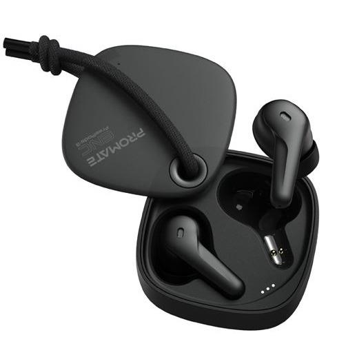 PROMATE In-Ear HD Bluetooth Earbuds With Intellitouch Black