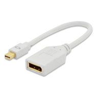 Ednet mini DisplayPort (M) to DisplayPort (F) Adapter Cable