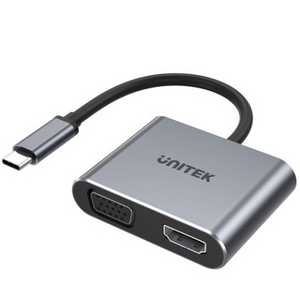 UNITEK 4-In-1 USB Multi-Port Hub With USB-C Connector