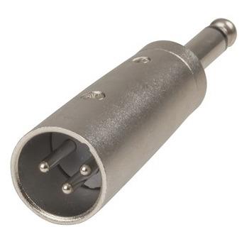 Adaptor 3 Pin XLR Plug to 6.5mm Mono Plug